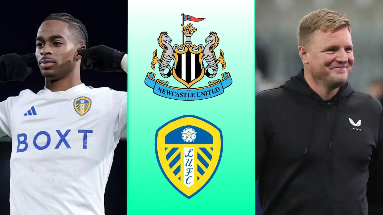 Eddie Howe torched over £30m Newcastle interest in Leeds star who would be ‘little more than a bench warmer’