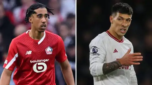 How Leny Yoro compares to current Man Utd centre-back options, with clear Martinez similarities