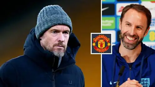 Man Utd ‘admire’ Gareth Southgate as clear favourite to succeed Ten Hag emerges