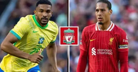 Liverpool target Brazilian defender as Van Dijk exit accelerates and Slot pleas fall on deaf ears