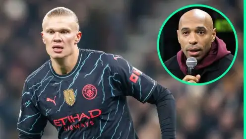 Arsenal legend Thierry Henry the latest pundit to criticise Man City hitman, but excellent advice given