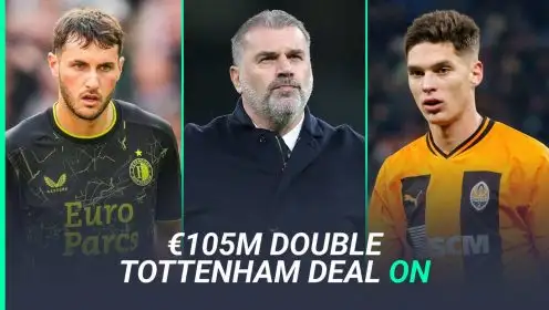 Tottenham line up brilliant double deal with €60m midfielder first as Postecoglou shows 11 the door