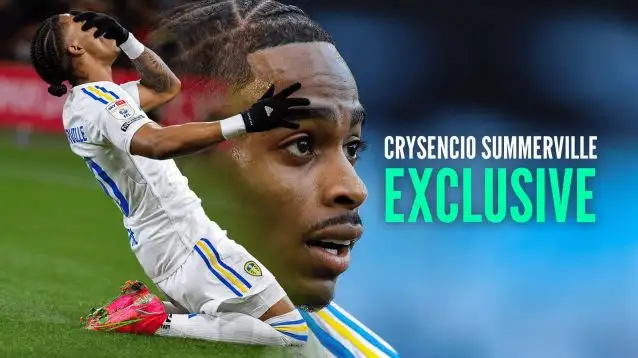 Leeds star Crysencio Summerville is expected to leave Elland Road this summer