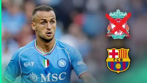 Liverpool hopes of signing top Euro 2024 star implode as midfield enforcer outlines Barcelona dream