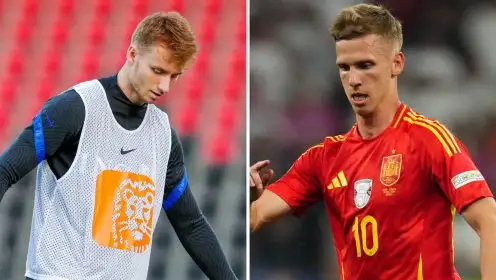 Transfer record could fall as fantastic Liverpool star pursued, but Dani Olmo sent Anfield warning