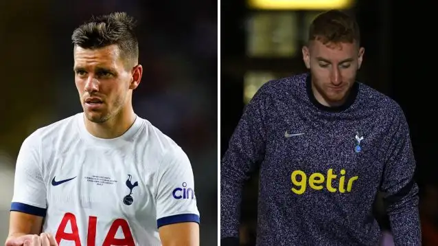 Tottenham duo Giovani Lo Celso and Dejan Kulusevski