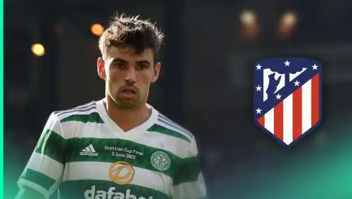 Atletico Madrid could go back in for Celtic star as backup option but must meet Scottish record asking price