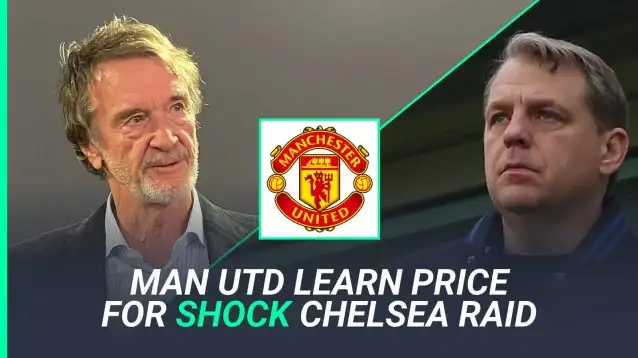 Sir Jim Ratcliffe of Manchester United and Chelsea chief Todd Boehly